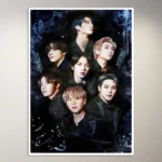 BTS Black Swan Poster | K-Pop Poster | BTS Poster