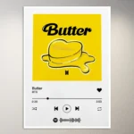 BTS Butter Poster | K-Pop Poster | BTS Poster