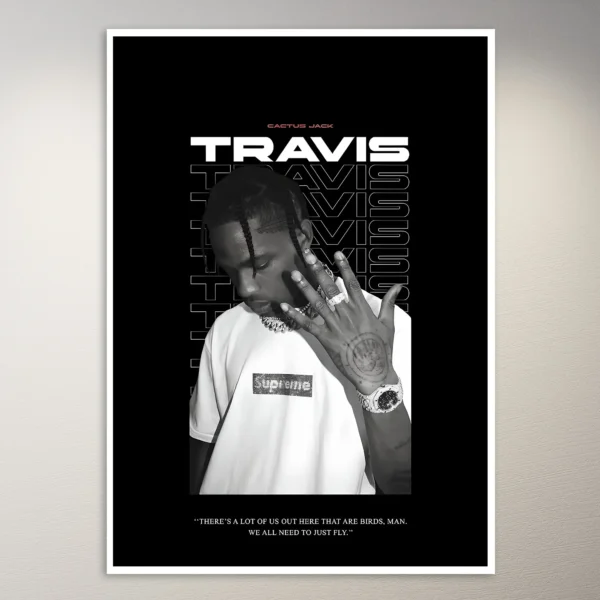 Travis Scott Poster | Music Poster