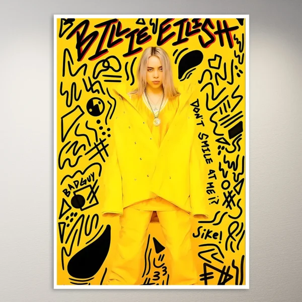 Billie Eilish Poster | Music Poster