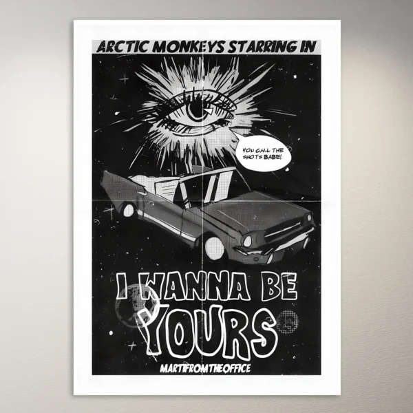 I wanna be yours Arctic Monkeys Poster | Music Poster