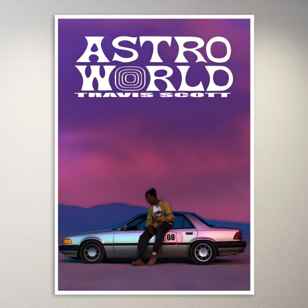 Astro World Poster | Music Poster