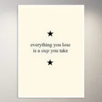 Everything you have is a step you take Taylor Swift Poster | Music Poster