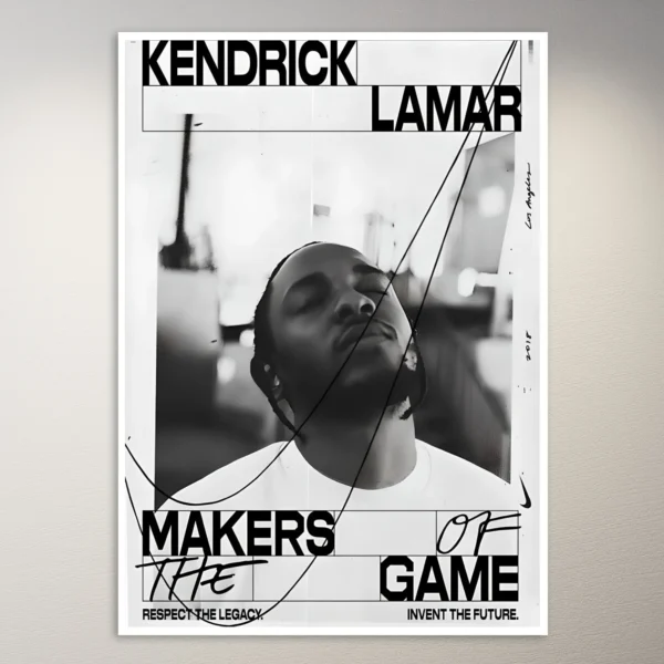 Kendrick Lamar Poster | Music Poster