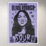 Olivia Rodrigo Sour Poster | Music Poster