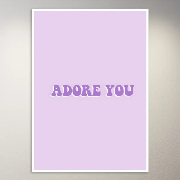 Adore You Harry Styles Poster | Music Poster