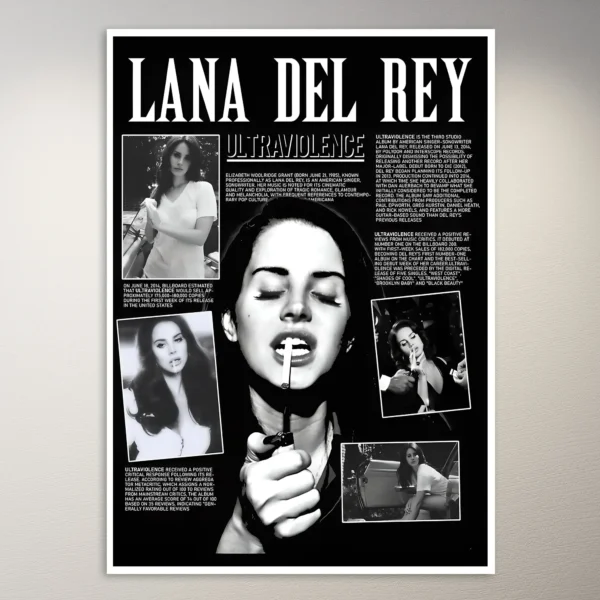 Lana Del Rey Poster | Music Poster