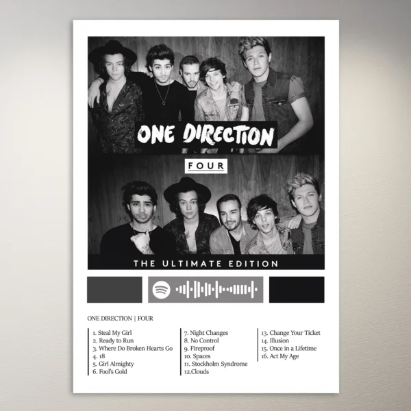 One Direction Album Cover Poster | Music Poster