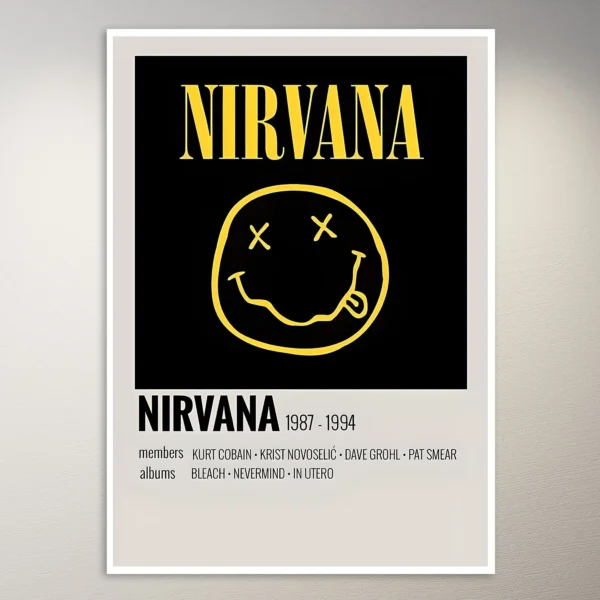 Nirvana Poster | Music Poster