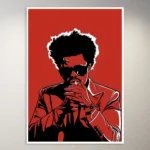 The Weeknd Poster| Music Poster