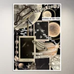 Astronomy Moodboard Aesthetic Poster