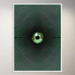 Psychedelic Optical Illustion Poster