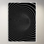 Psychedelic Optical Illustion Poster