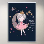 Sparkle when you're sleeping | Cute Poster