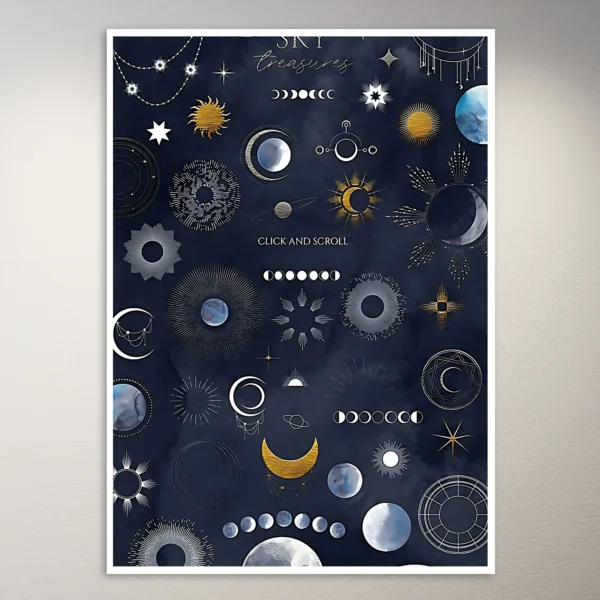 Sky Treasures Poster