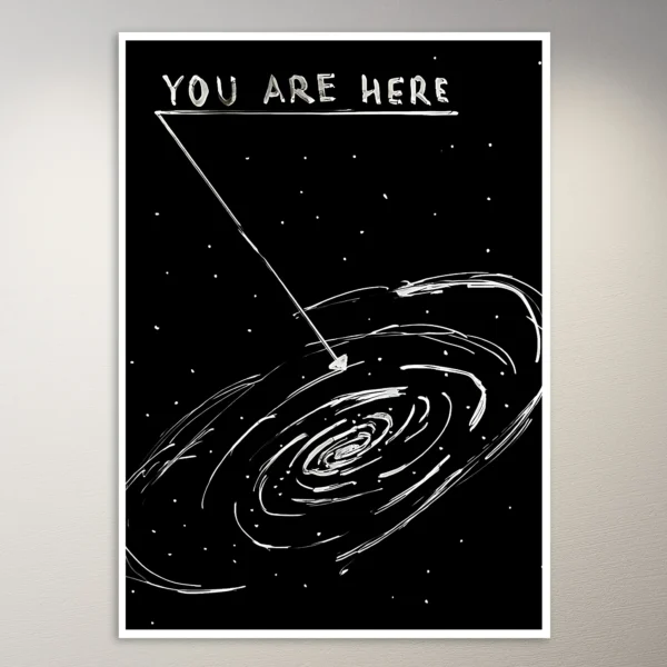 You are here Astronomy Poster