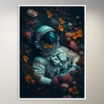 Fantasy Astronaut Astronomy Poster