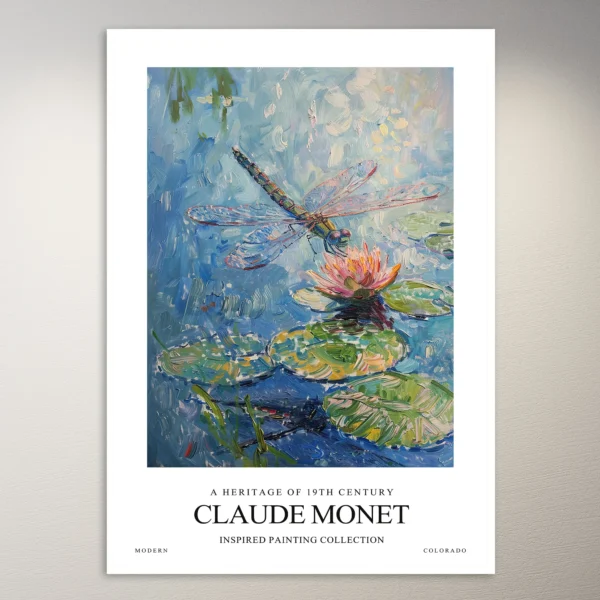 Claude Monet Inspired Painting | Art Poster