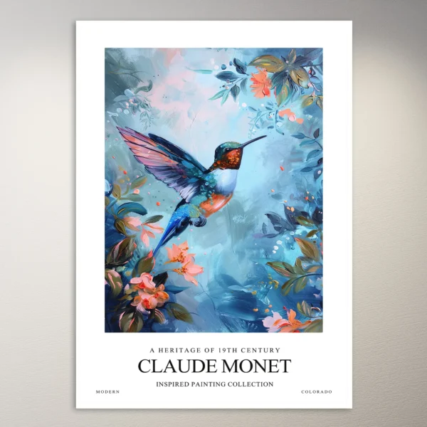 Claude Monet Inspired Painting | Art Poster