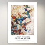 Gustav Klimt Inspired Painting | Art Poster