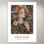 Gustav Klimt Inspired Painting | Art Poster