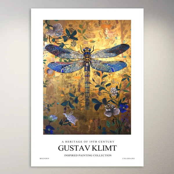 Gustav Klimt Inspired Painting | Art Poster