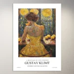 Gustav Klimt Inspired Painting | Art Poster