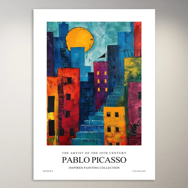 Pablo Picasso Inspired Painting | Art Poster