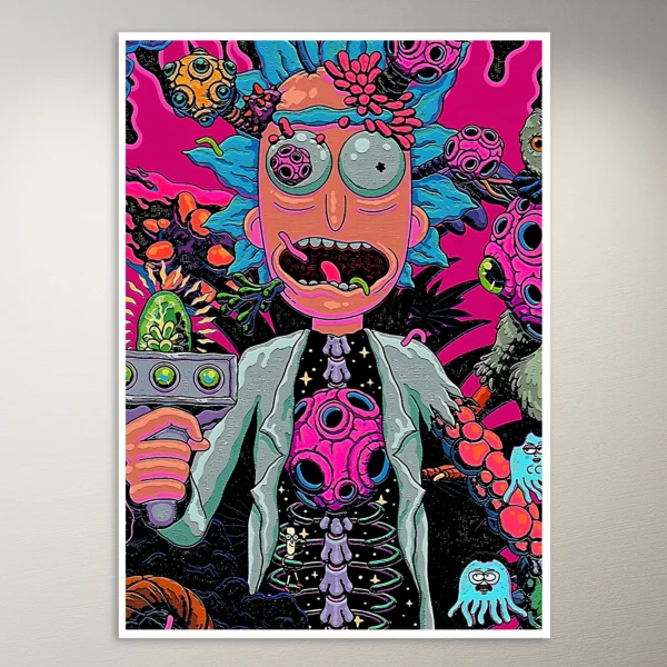 Trippy Art Poster