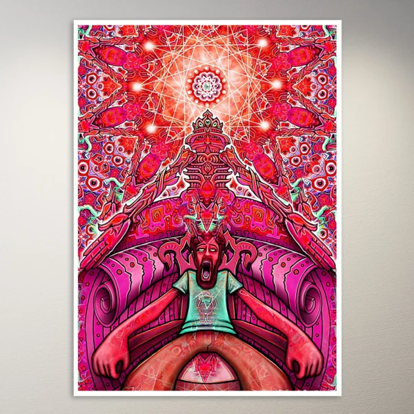 Trippy Art Poster