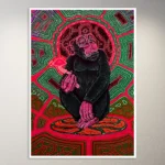 Trippy Art Poster