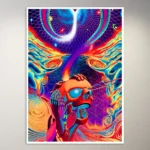 Trippy Art Poster