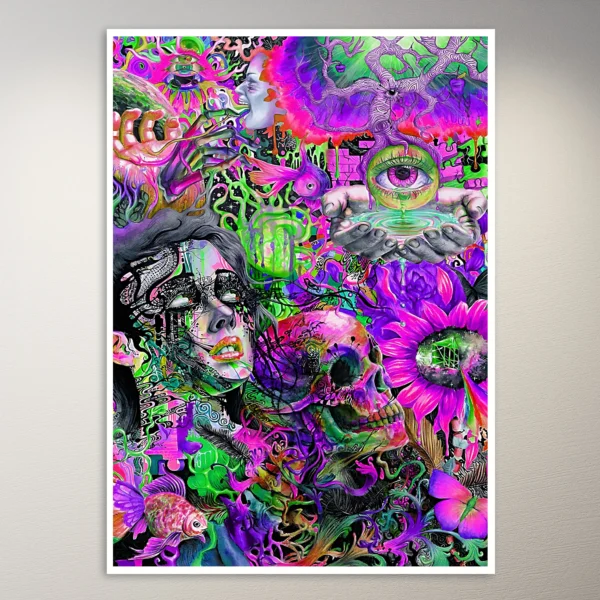 Trippy Art Poster