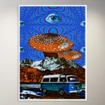 Trippy Art Poster