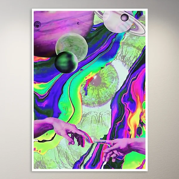 Trippy Art Poster