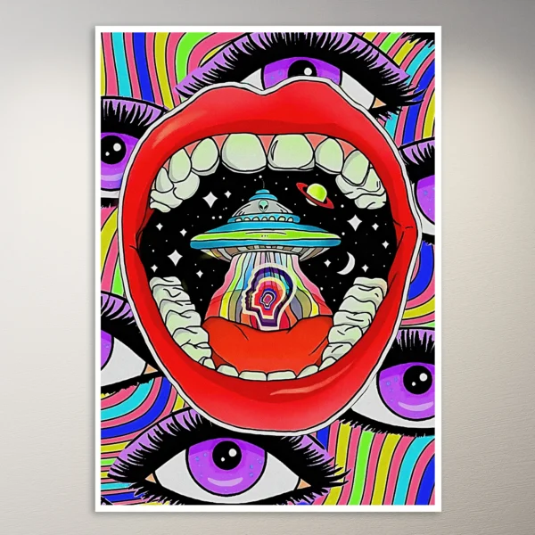 Trippy Art Poster