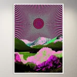 Trippy Art Poster