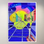 Trippy Art Poster