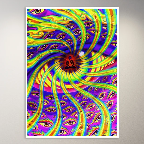 Trippy Art Poster