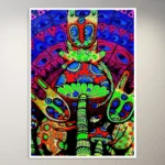 Trippy Art Poster