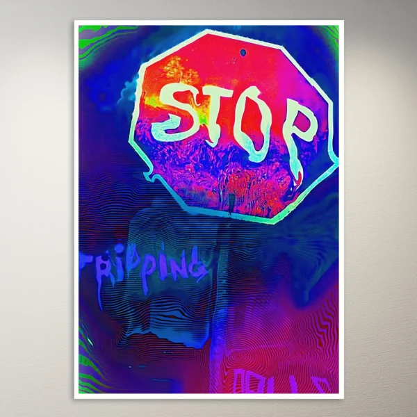 Trippy Art Poster