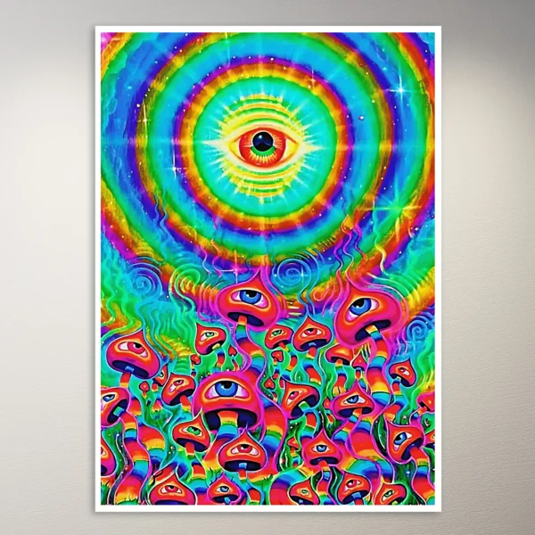 Trippy Art Poster