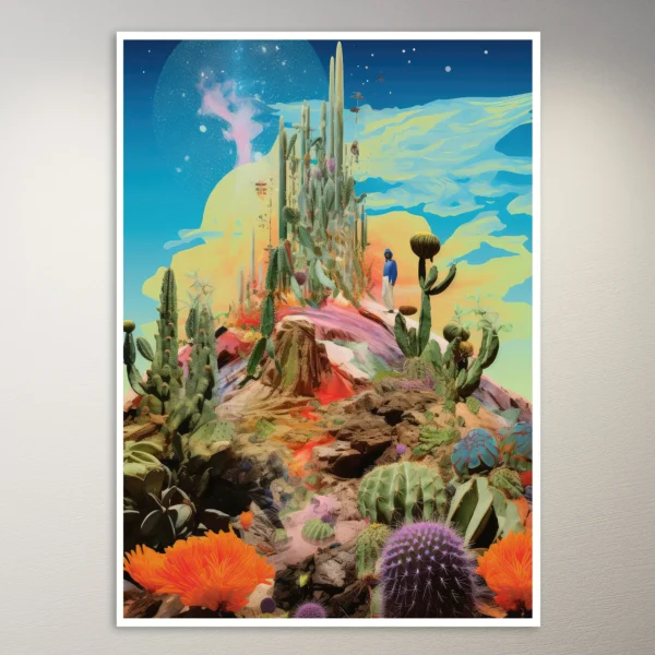 Trippy Art Poster