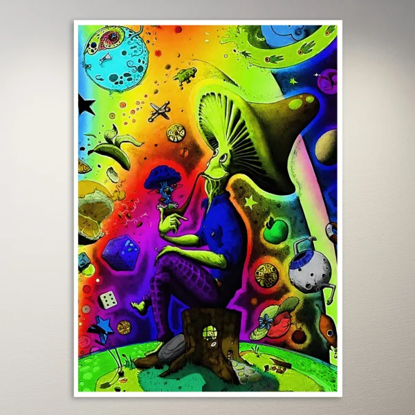 Trippy Art Poster