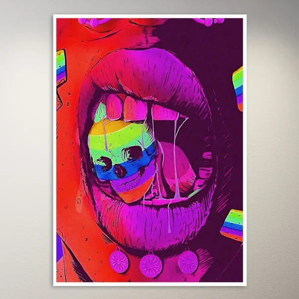 Trippy Art Poster