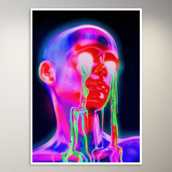 Trippy Art Poster