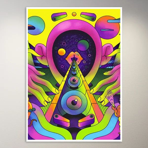 Trippy Art Poster