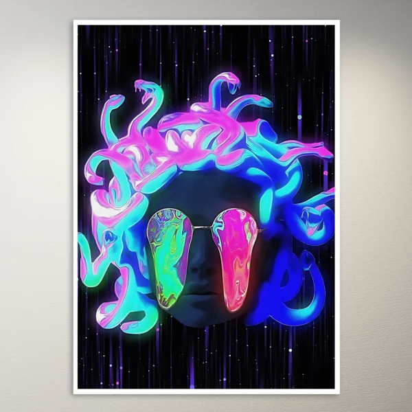 Trippy Art Poster