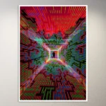 Trippy Art Poster