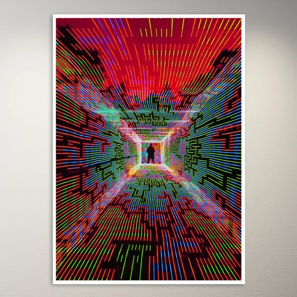 Trippy Art Poster